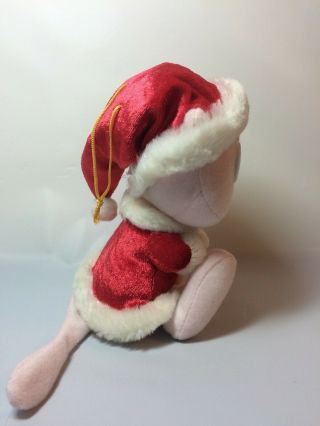 Pokemon Mew Christmas Santa Plush Vintage Xmas Holiday Pink 2