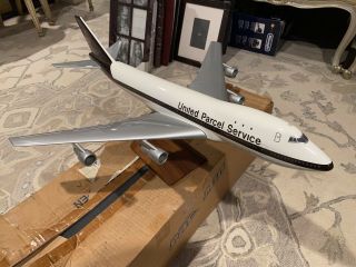 Ups Boeing 747 - 200 Pacmin Model Airplane 1/100 Pre Owned Vintage