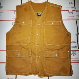 Vtg 90s Cross Colours Rugged Vest Xxl South Central La Made In Usa