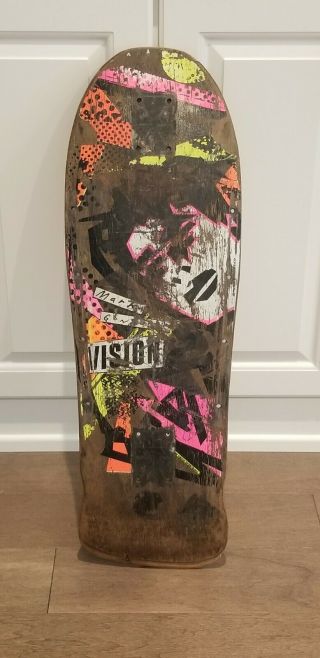Og Vintage Vision Mark Gonzales Skateboard Survivor Rare