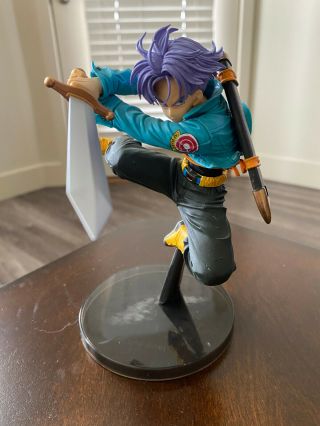 Dragon Ball Z Scultures Dragonball Figures Future Trunks Action Figure Pre - Owned
