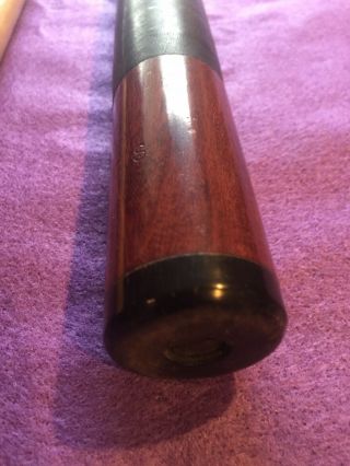 Willie Hoppe Pool Cue 20 oz BRUNSWICK VINTAGE With Case 5