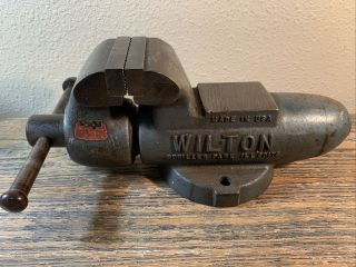 Vintage Wilton Bullet Vise 350 Schiller Park Ill 1977