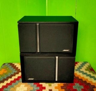 Bose 301 Series Iii Black Cabinets Vintage Speakers