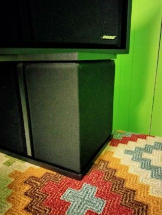 Bose 301 Series III Black Cabinets Vintage Speakers 3