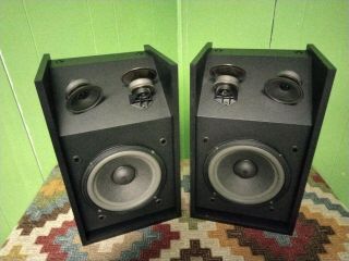 Bose 301 Series III Black Cabinets Vintage Speakers 4