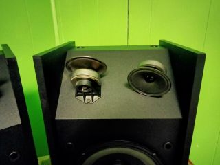 Bose 301 Series III Black Cabinets Vintage Speakers 6