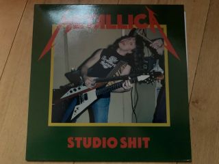 Metallica - Studio Shit Flourescent Yellow Vinyl Rare Tracks