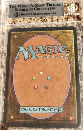 Vintage Magic | MTG BGS 8.  5 Alpha White Knight,  w/9.  5,  9, 4