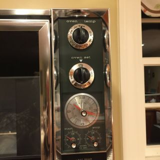 Vintage Mid - century GE Americana Double Oven Freestanding Electric Range 5