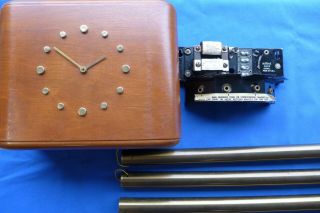 Vintage Nutone K - 48 Westminster Clock Door Chime Bell 4 Brass Tubes 8 Note 2