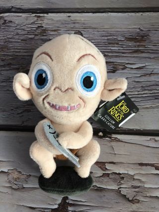 Weta Workshop Lord Of The Rings Gollum Plush Carry Cature Bag Nwt