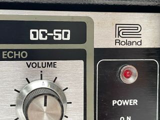 Vintage Roland Digital Chorus Dc - 50 Hall Echo Outboard Effects Analog (read)