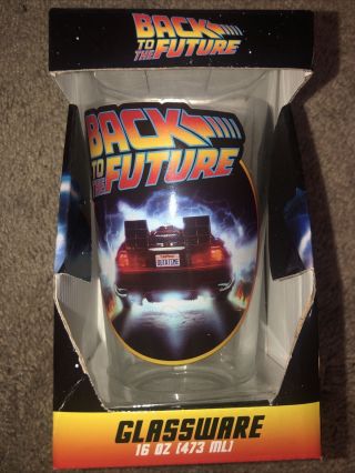 Back To The Future Glass Cup