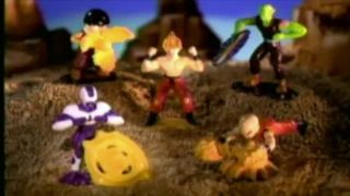 Dragon Ball Z Burger King 2002 Complete Set 5 Action Figures Coolers Revenge