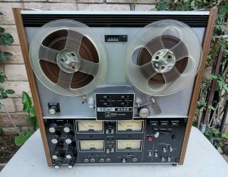 Vintage Teac A - 2340 R Reel To Reel Tape Recorder 4 Ch