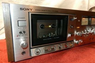 Vintage Sony Dolby Cassette Deck Tc - 229sd - Fully Serviced -