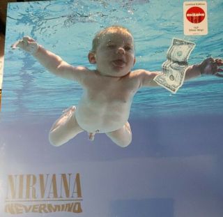 Nirvana Nevermind Lp Ltd Edition Silver Vinyl Target Exclusive