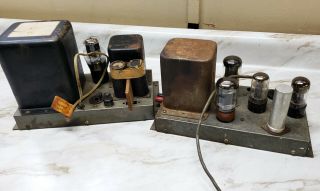 Vintage Heathkit W - 3 Tube Mono Amplifier & Power Supply Williamson Type