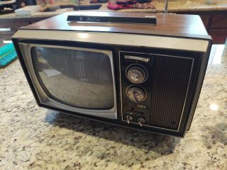 Ge Portacolor Vintage Tv - Or Restoration
