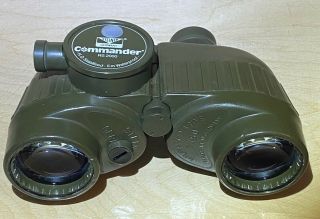 Vintage Steiner Rs2000 7x50 Military Marine Binoculars West Germany