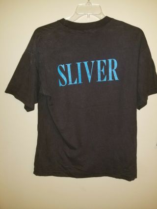 Vintage 1990 ' s Nirvana Sliver T - Shirt XL Anvil Tag 2