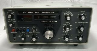 VINTAGE SCARCE YAESU MUSEN MODEL FL - 101 ALL BAND SSB HAM RADIO TRANSMITTER 2