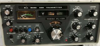 VINTAGE SCARCE YAESU MUSEN MODEL FL - 101 ALL BAND SSB HAM RADIO TRANSMITTER 5
