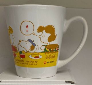 Snoopy & Friends Colorful Ceramic Cup Univeral Studios Japan