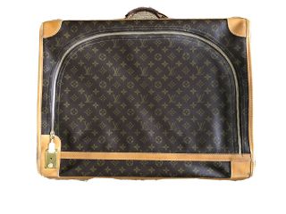 Vintage Louis Vuitton Monogram Traveler Suitcase Luggage 23.  5 X 19 X 7.  5
