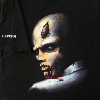 Vintage Resident Evil 1996 Shirt Large Horror Capcom Ps1 Video Games