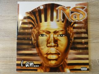 I Am.  The Autobiography By Nas (vinyl,  Apr - 1999,  Columbia (usa))  (c2 68773)