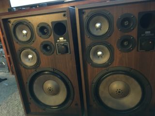 Sansui SP - 2500X Vintage 3 - Way 5 - Speaker Hi - Fi Speakers Very speakers 2