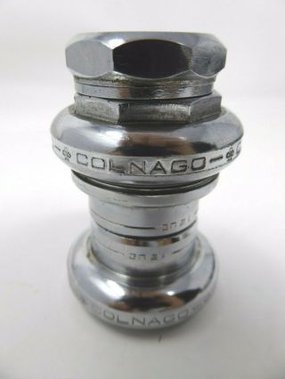 Vintage Colnago Campagnolo Record Steel Headset Italian Threaded