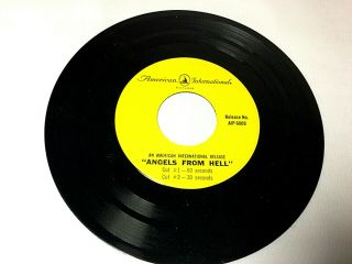 1968 Angels From Hell Motorcycle Gang 35mm Film Movie Trailer Promo Spots 45