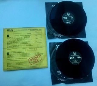 Ub40 - Signing Off - Vinyl Lp,  Bonus 12 " - Grad Lp2 - 1980