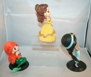 Banpresto Disney Character Q Posket - Belle Yellow Version,  Ariel,  and Jasmine 2
