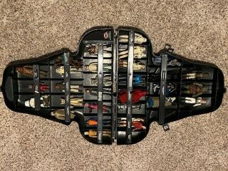 Vintage Darth Vader Carrying Case With 34 Figures And 6 Misc.  Items – Star Wars