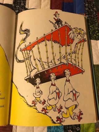 If I (Ran) The Zoo by Dr.  Seuss - Banned Hardcover - Vintage Book Club Edition 6