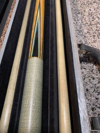 Vintage JOSS Pool Cue - Some Scuffs,  Scratches & Writing - Case 3