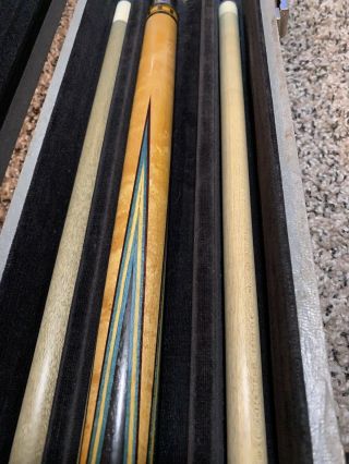 Vintage JOSS Pool Cue - Some Scuffs,  Scratches & Writing - Case 4