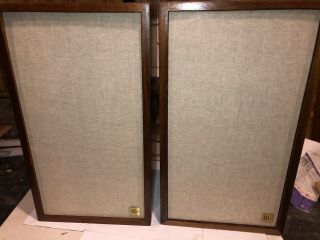 Vintage Acoustic Research Ar - 2ax 3 - Way Speakers - Restored