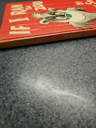 Dr Seuss If I Ran The Zoo 1950 Hardback Vintage Childrens Book 6
