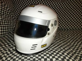 Vintage Omp Agv F1 Racing Helmet Simpson,  Arai,  Shoei Medium Vgc Snell 2000