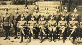 Vintage 1929 Pennsylvania State Motor Police School Law Enforcement Photo