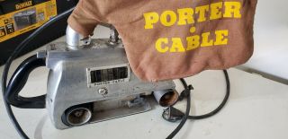 Vintage Porter Cable Speedmatic 500 Belt Sander Locomotive 4 