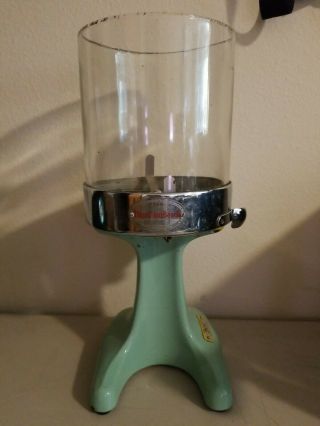 Hamilton Beach Arnold Model 20 Malt Mixer Dispenser Green Porcelain