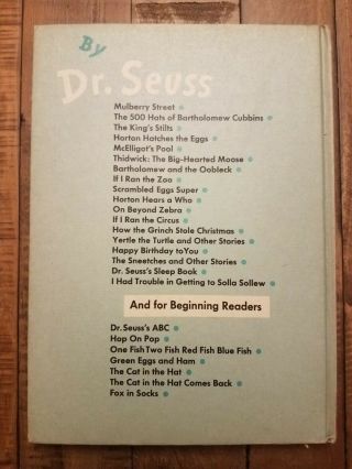 Dr Seuss If I Ran the Zoo - 1950 Copyright - VINTAGE,  BANNED 2