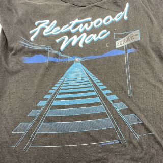 Vintage 1988 Fleetwood Mac Europe Tour T - Shirt The Mac Is Back Concert Tee Sz Xl