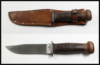 Vintage Us Navy Wwii Usn Mark I Knife Robeson Shuredge No 20.  Mk1